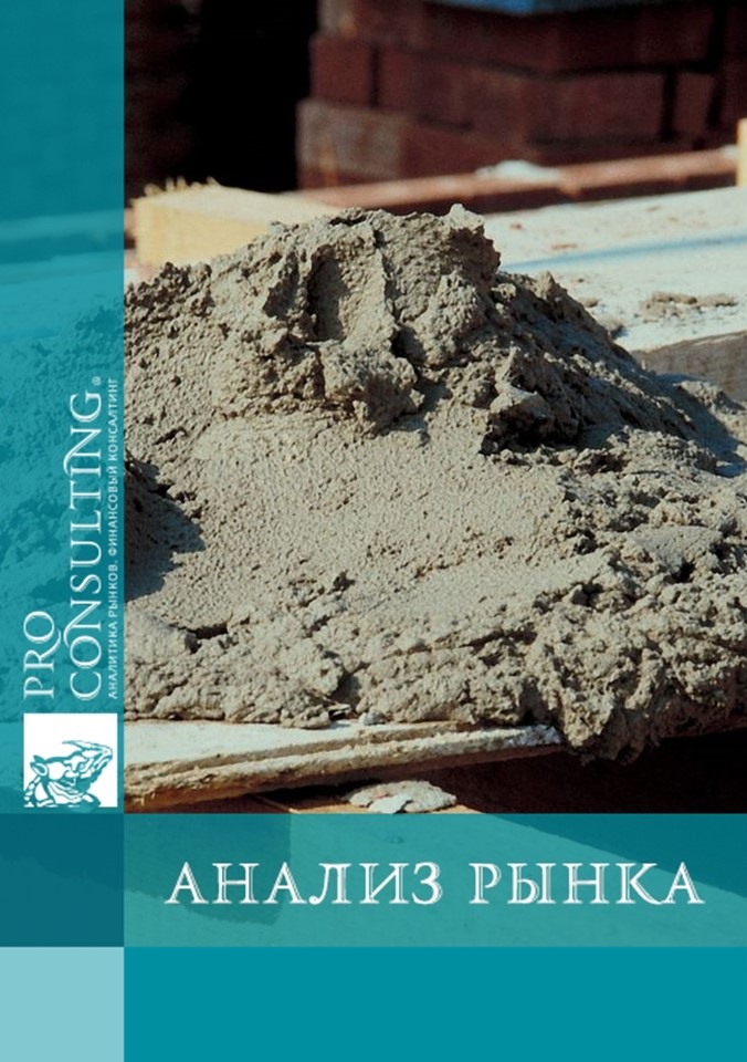 Анализ рынка цемента Украины. 2005 год